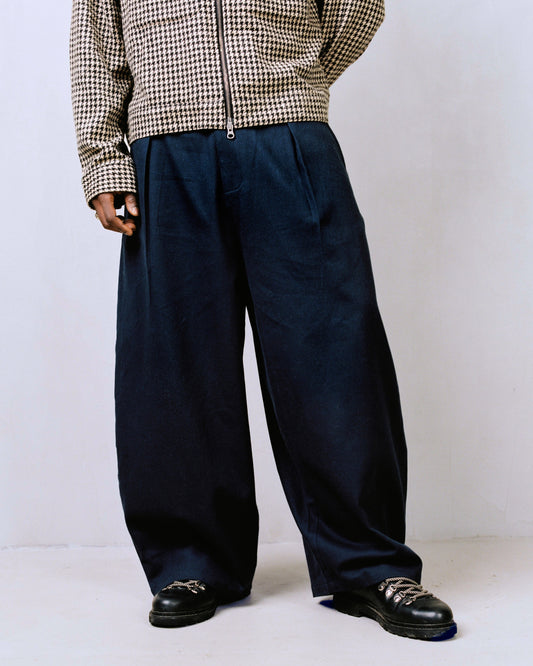 birkdale trouser - midnight/biscuit