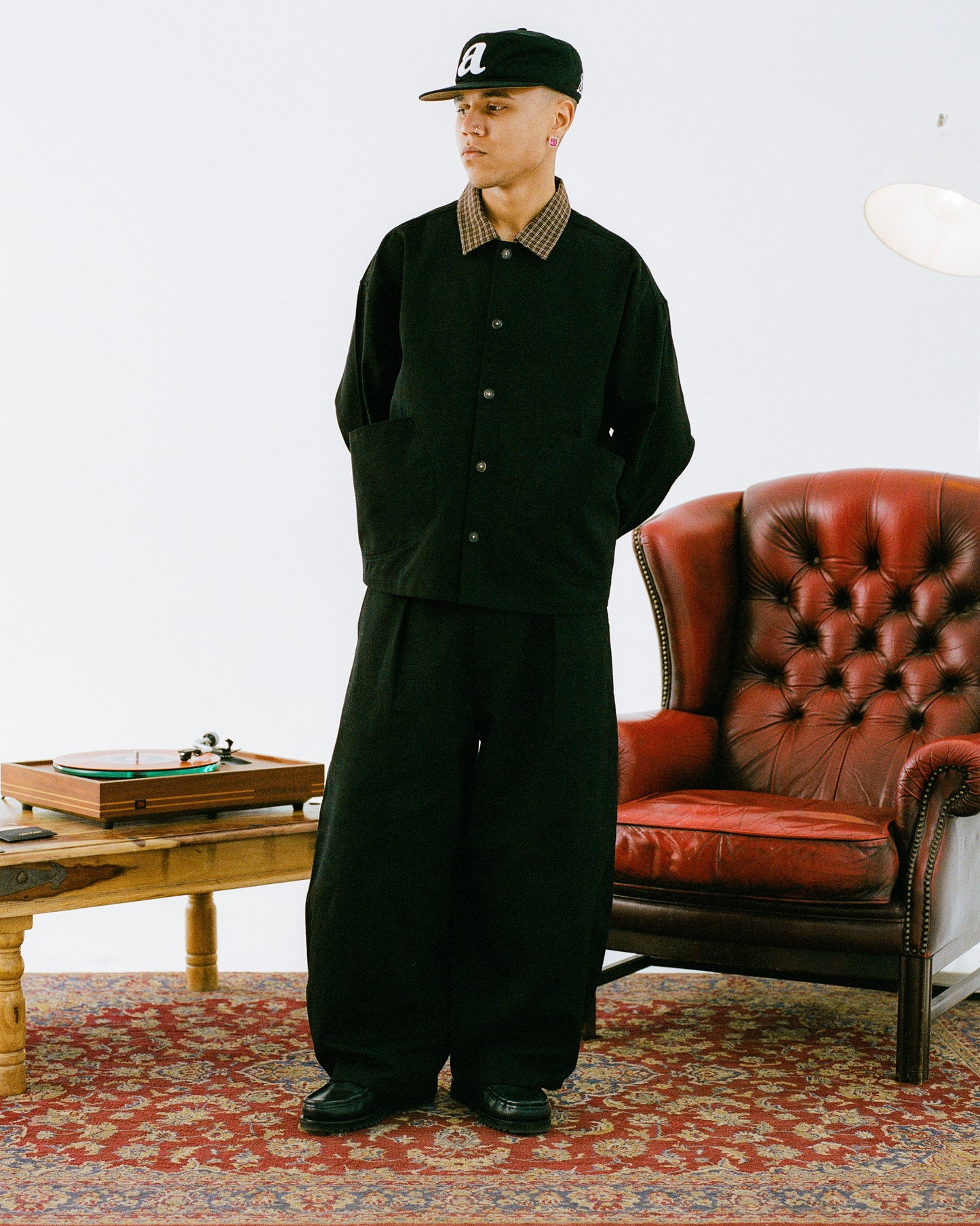 isabella jacket - black/cocoa