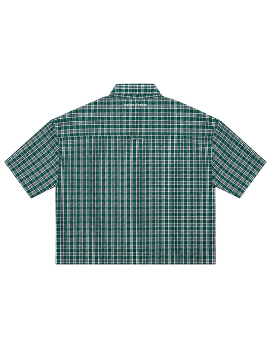 benjamin half zip - emerald/cobalt