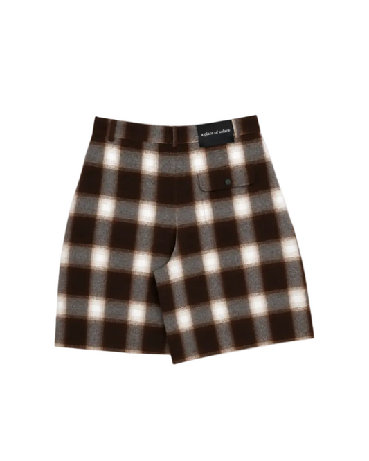 verinder short - cocoa/buttermilk