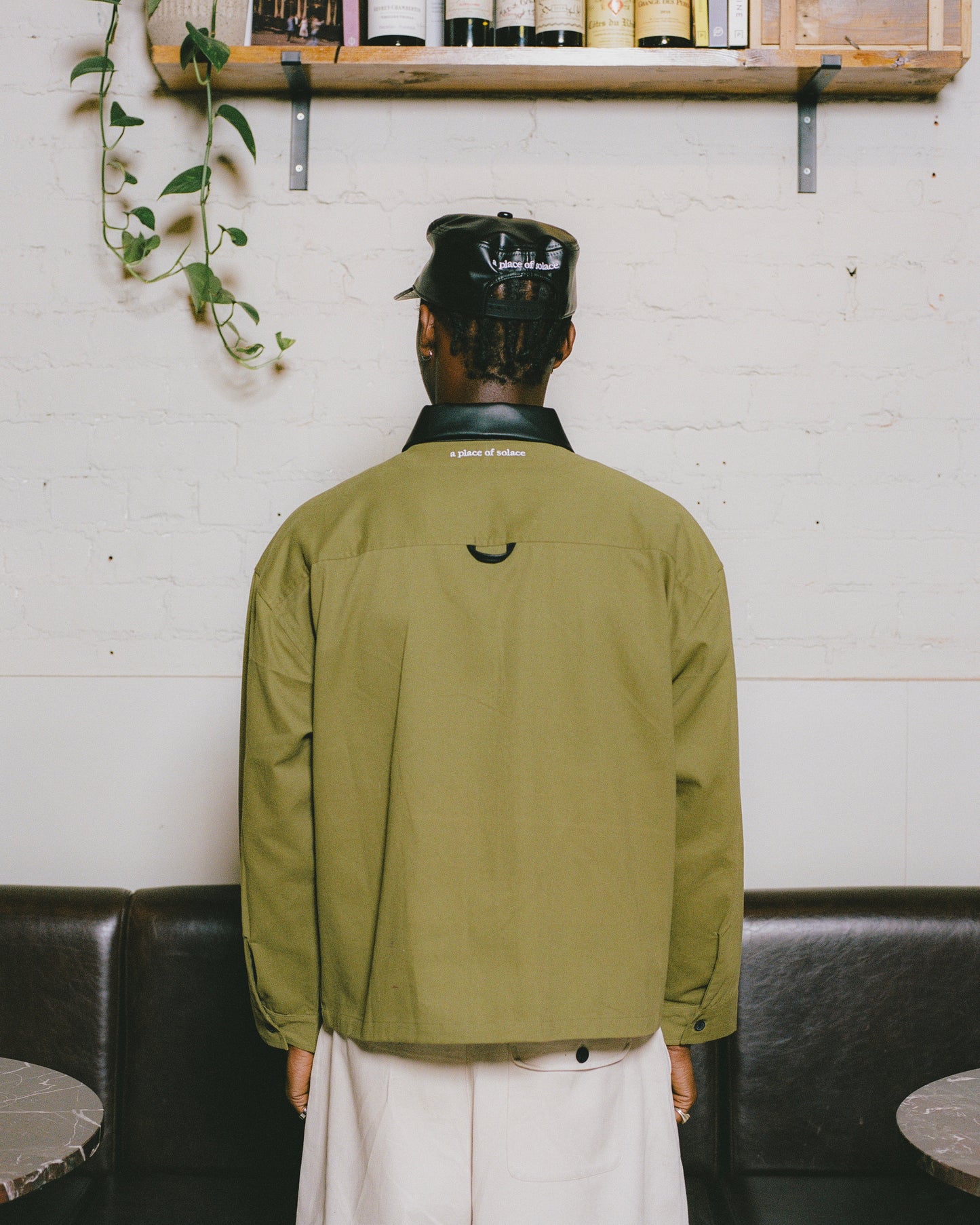 grange jacket - manzanilla/black