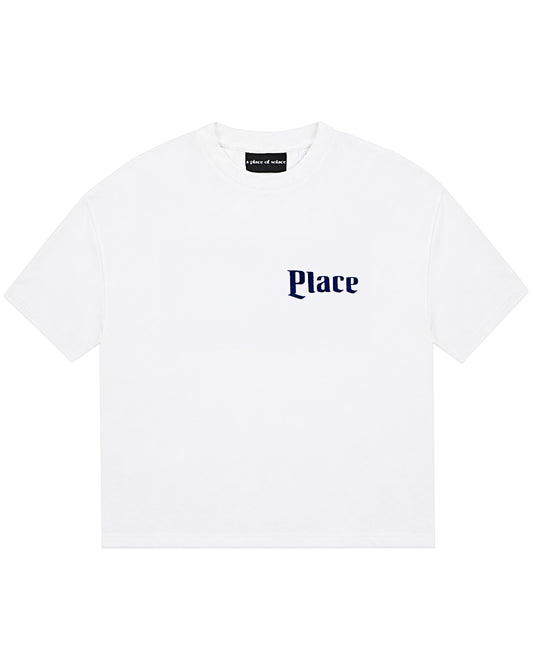 draught tee - ivory/midnight