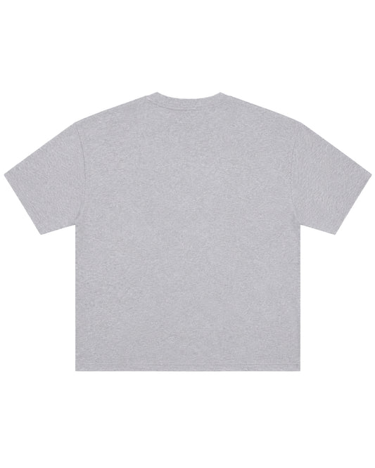 academy tee - heather/midnight