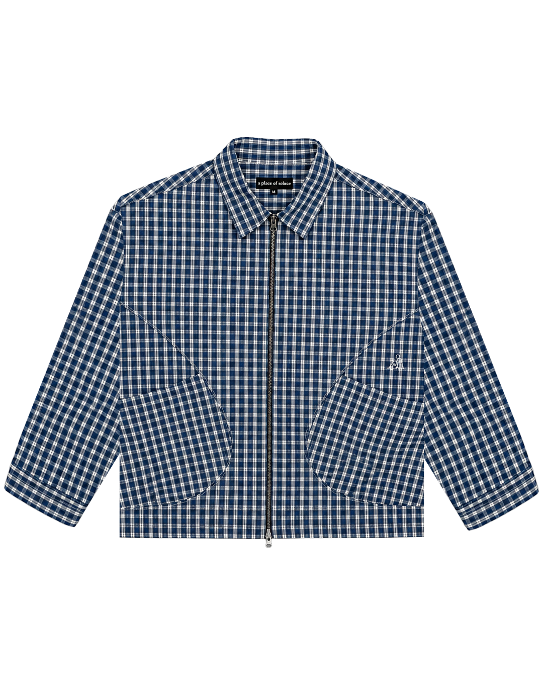 day jacket - ocean/ivory