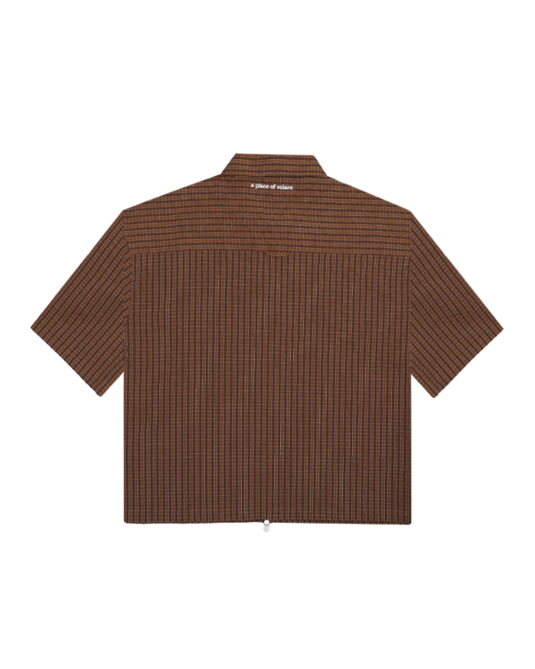 cruz shirt - cocoa/ivory