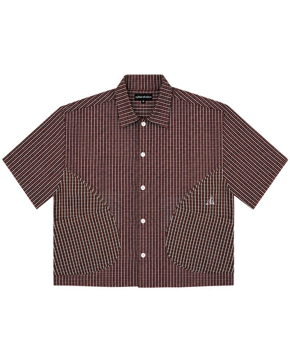 roe shirt - cocoa/ivory