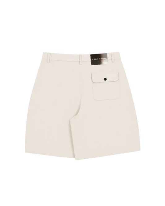 pier short - ivory/cocoa