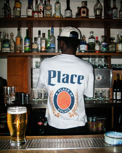 draught tee - ivory/midnight