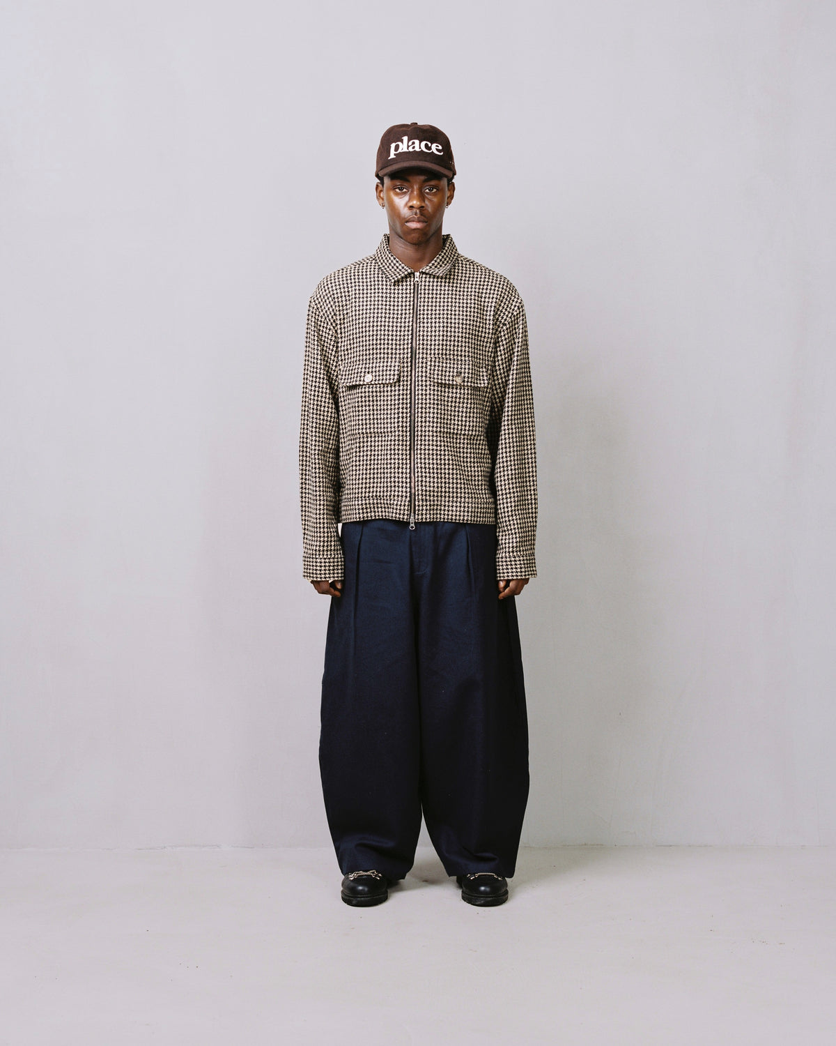birkdale trouser - midnight/biscuit