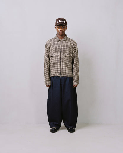 birkdale trouser - midnight/biscuit