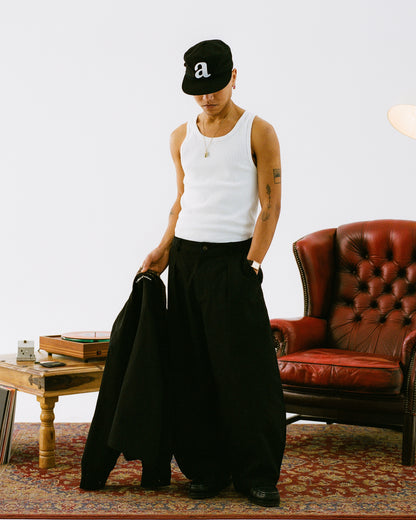 david trouser - black/cocoa
