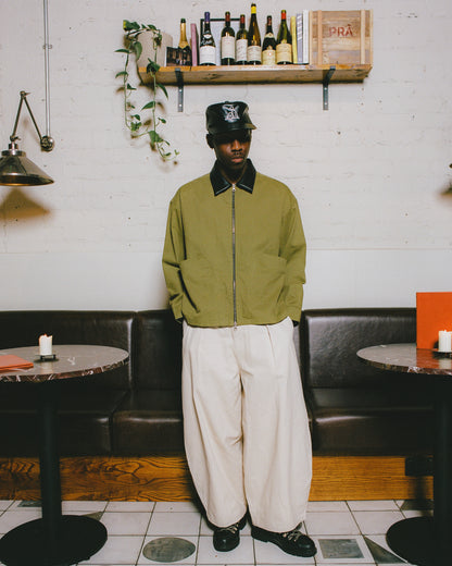 grange jacket - manzanilla/black