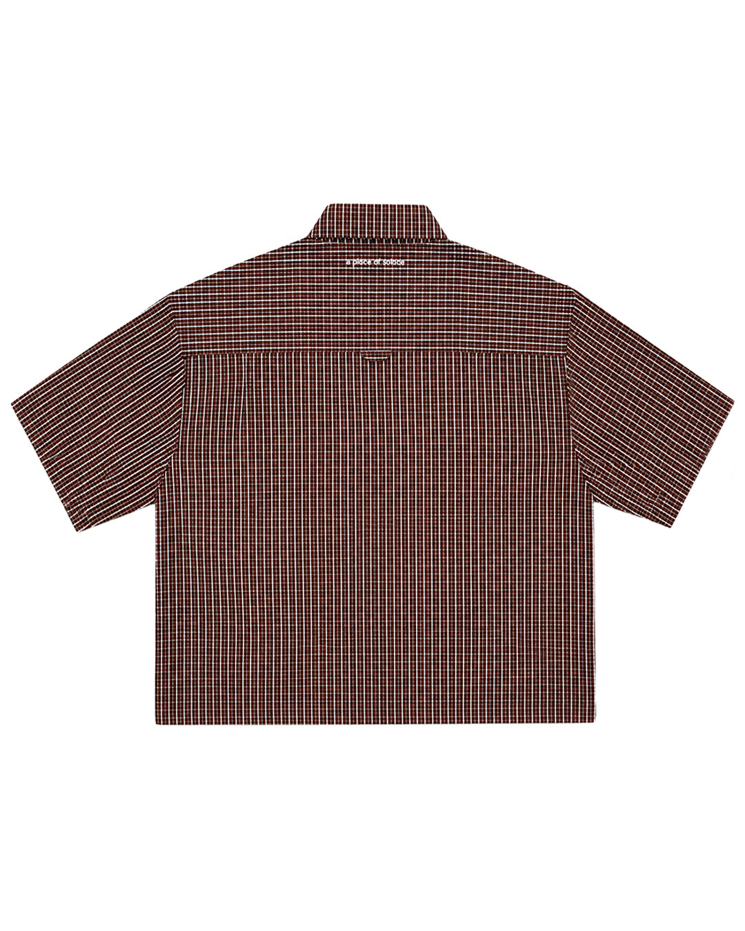 roe shirt - cocoa/ivory
