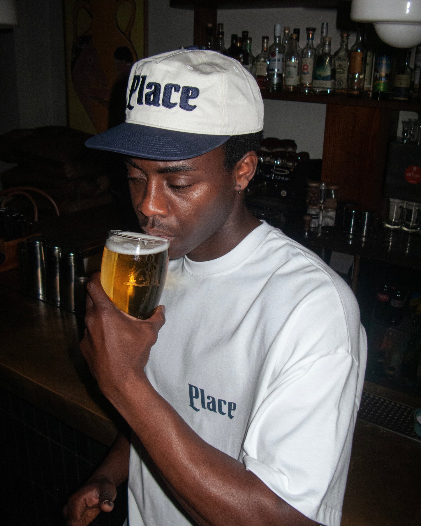 the draught cap - ivory/midnight