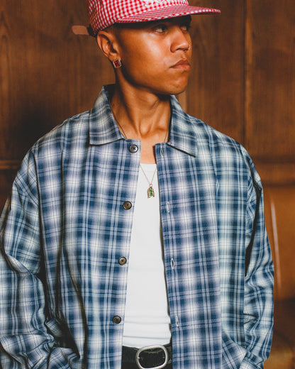 samuel shirt - midnight/ivory