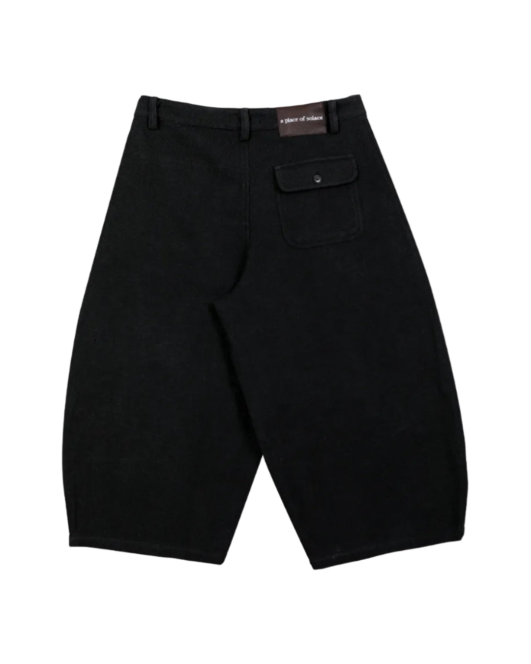 woolls trouser - soot/cocoa