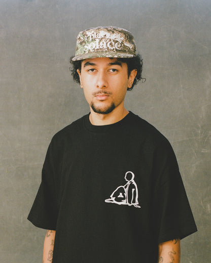 type pillbox cap - tree/ivory