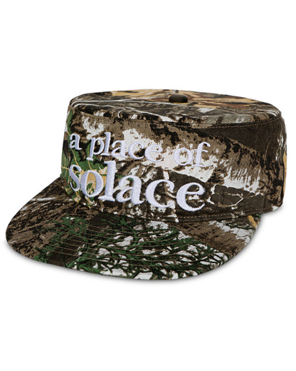 type pillbox cap - tree/ivory
