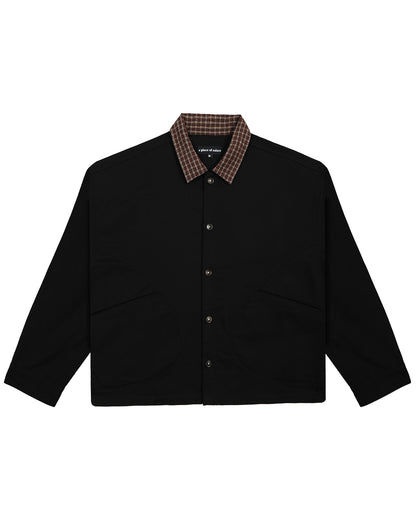 isabella jacket - black/cocoa