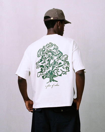 phillips tee - bone/forest