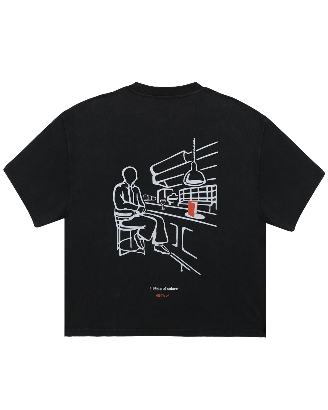 chef tee - soot/carrot
