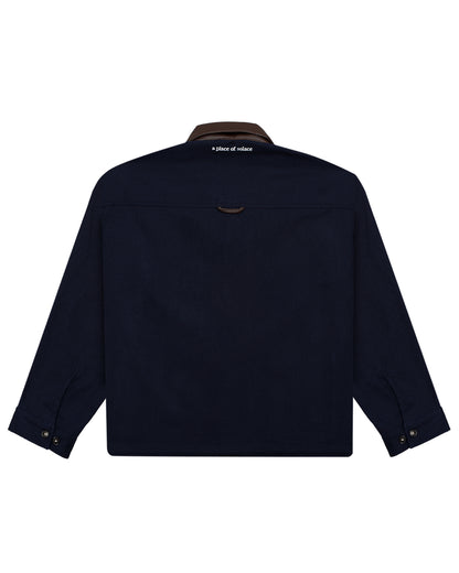 clayton jacket - midnight/cocoa