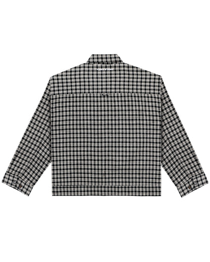heather jacket - black/ivory