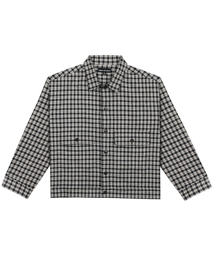 heather jacket - black/ivory