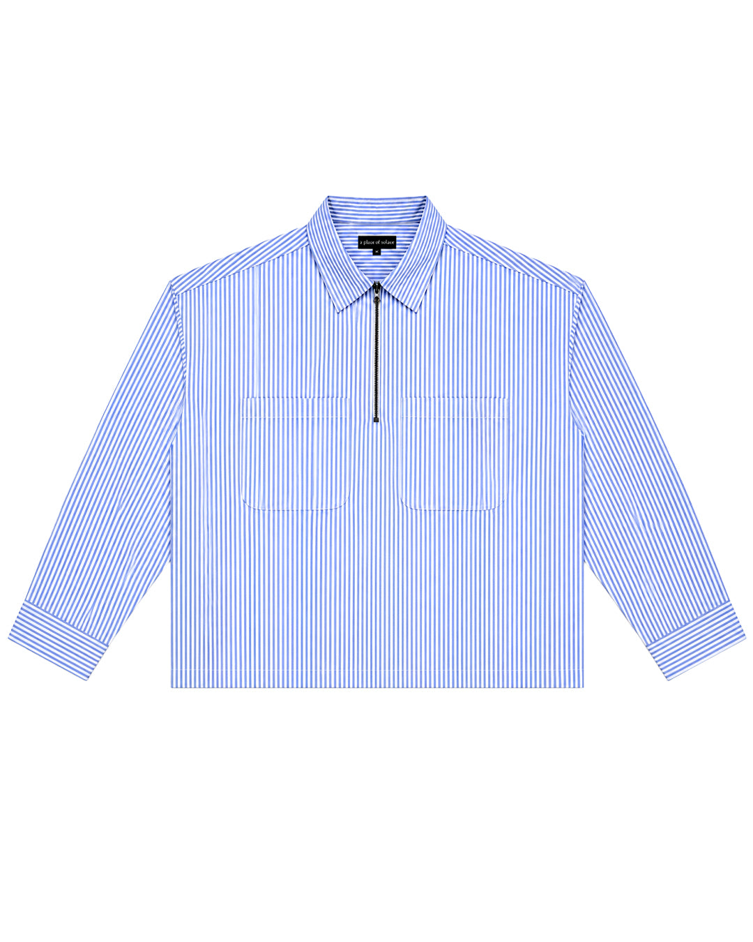 hesketh half zip - sky/fresno