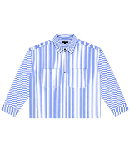 hesketh half zip - sky/fresno