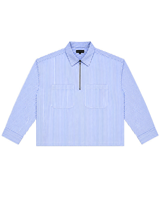 hesketh half zip - sky/fresno