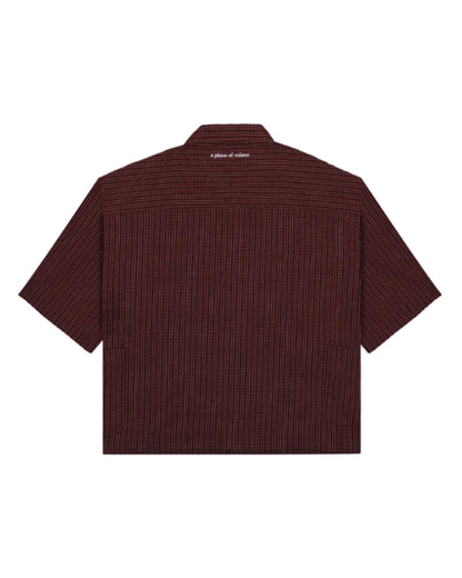 lampwick shirt - sarsaparilla/ivory