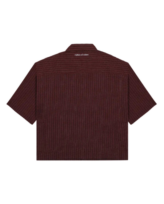 lampwick shirt - sarsaparilla/ivory
