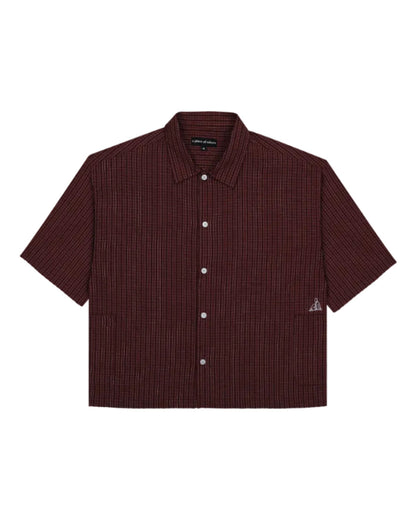 lampwick shirt - sarsaparilla/ivory