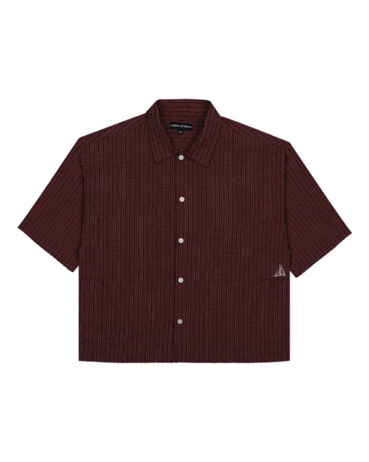 lampwick shirt - sarsaparilla/ivory