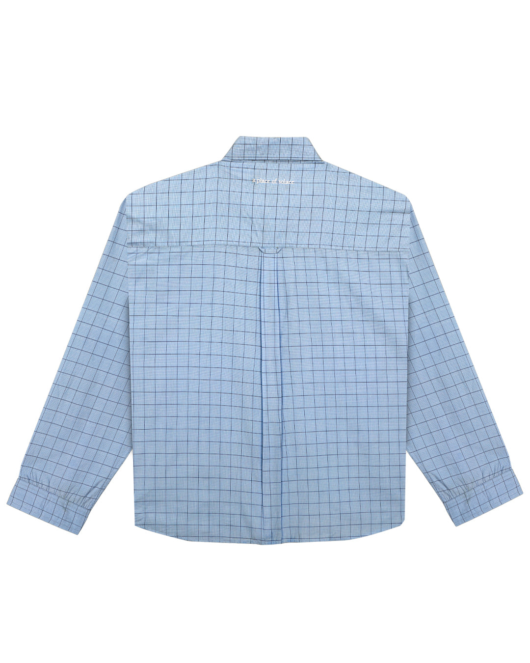 grafton shirt - sky/ivory