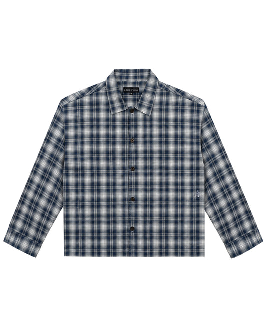 samuel shirt - midnight/ivory