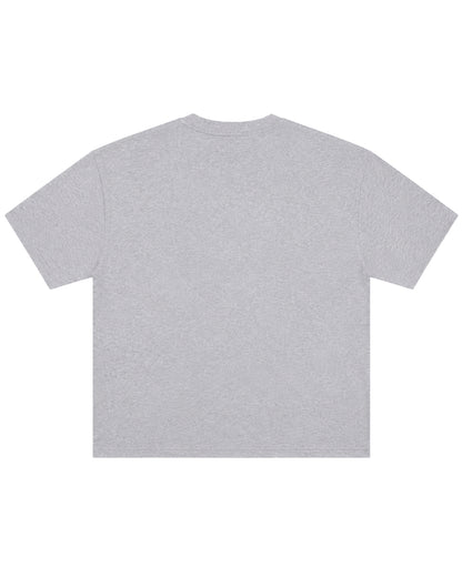 academy tee - heather/midnight
